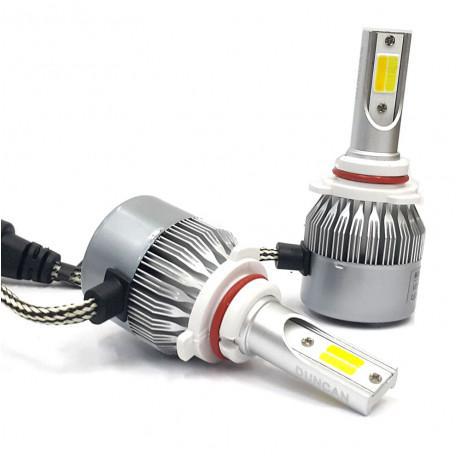 Lampada de LED para Carro Ultra LED Headlight C6 HB4=9006 36W/6000K/3800L s/Garantia