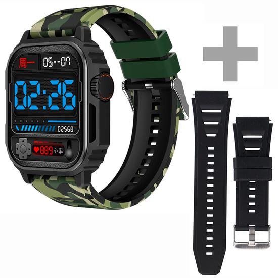 Relogio Smartwatch Blulory SV Watch - Camuflado / Preto