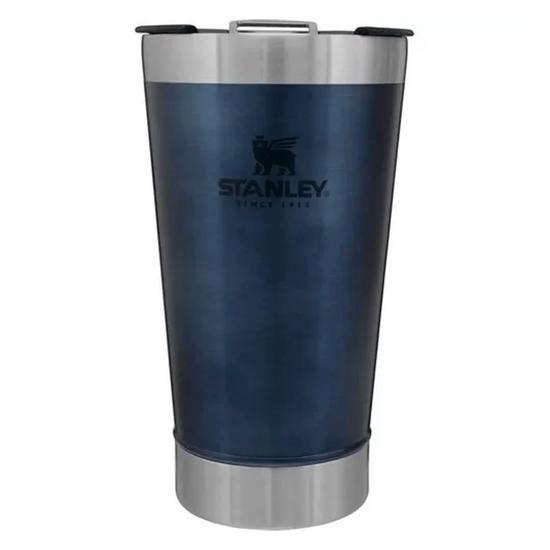 Copo Termico Stanley Classic Beer com Tampa e Abridor 473ML - Azul