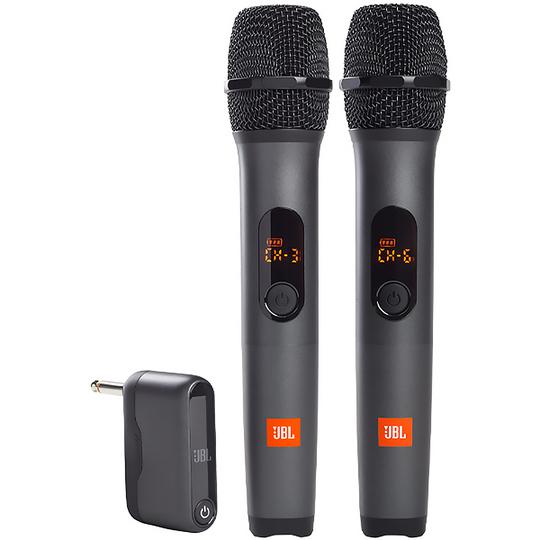 Microfone Sem Fio JBL Wireless Microphone Set 2 Unidades - Preto