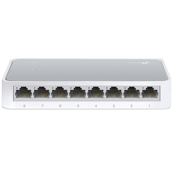 Ant_Switch TP-Link TL-SF1008D - 8 Portas - 100MBPS - Cinza