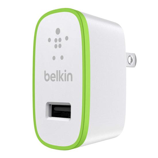 Carregador USB Belkin Boost F8J040TTWHT - Branco/Verde