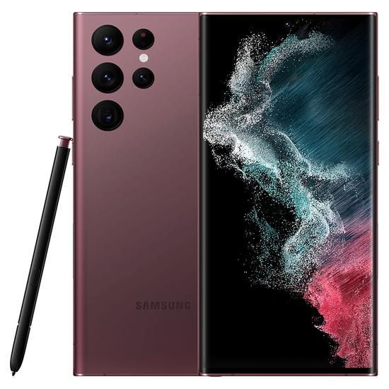 Samsung Galaxy S22 Ultra 5G SM-S908E/DS Dual 256 GB - Burgundy