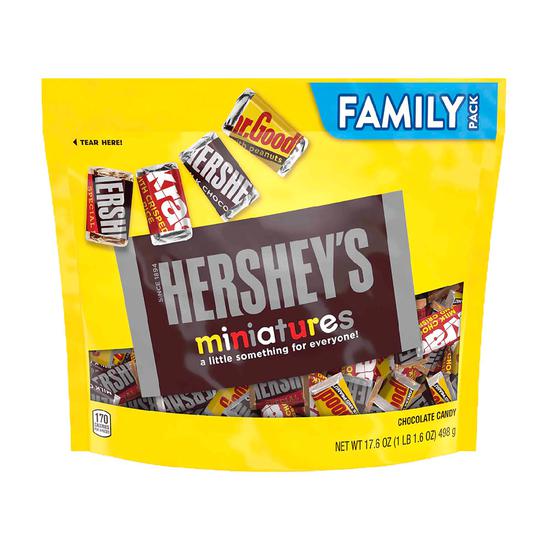 Chocolate Hershey s Miniatures Family Pack 498GR