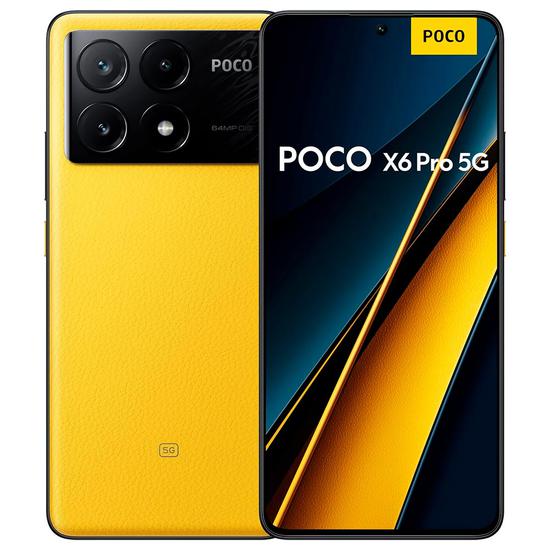 Celular Xiaomi Poco X6 Pro - 12/512GB - 6.67 - Dual-Sim - Amarelo (India)