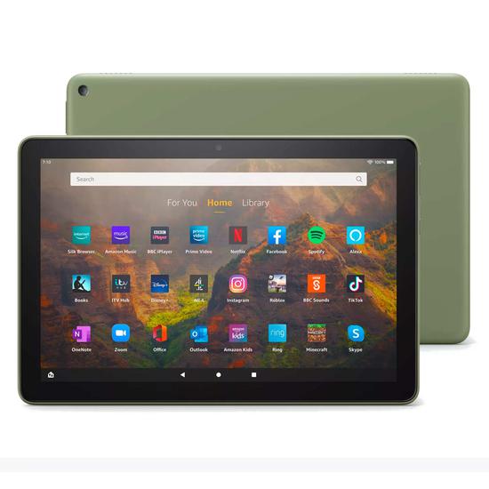 Tablet Amazon Fire HD10 32GB 10" Olive (11TH Gen)Verde CX Feia Deslacr