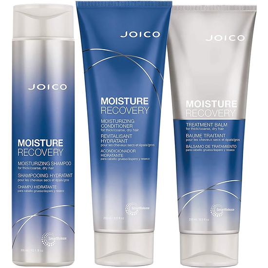 Kit Joico Moisture Recovery Shampoo 300ML + Condicionador 250ML + Balsamo 250ML
