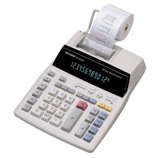 Calculadora com Bobina Sharp EL-1801 110V