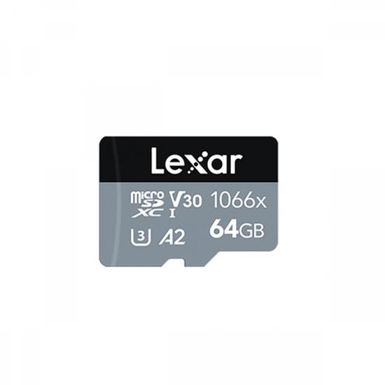 Cartão de Memória Lexar Micro SD 64GB UH-1 1066X V30