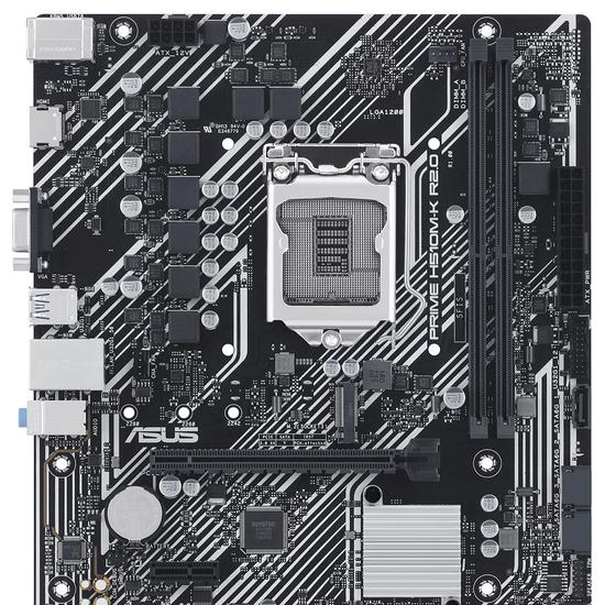 Ant_Placa Mae Asus Prime H510M-K R2.0 LGA1200/ 2XDDR4/ PCI-e/ M.2/ VGA/ HDMI