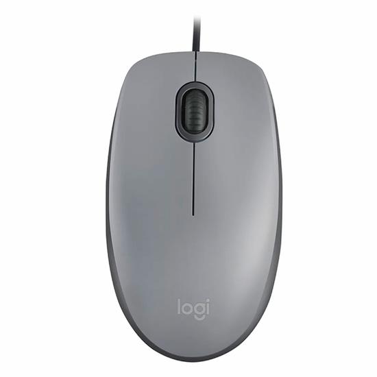 Mouse Logitech M110S Optico USB - Cinza