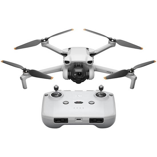 Drone Dji Mini 3 FLY More Combo Plus 4K com GPS - Cinza Claro/Grafite