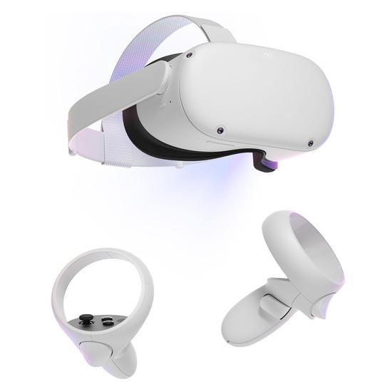 Oculos de Realidade Virtual Oculus Meta Quest 2 KW49CM 128GB (899-00182-02/00188-02)