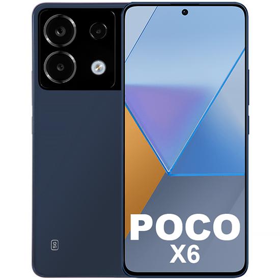 Smartphone Xiaomi Poco X6 5G Dual Sim de 256GB/8GB Ram de 6.67" 64+8+2MP/16MP - Azul (Global)