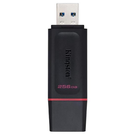 Pendrive Kingston Exodia 256GB USB 3.2 - Preto (DTX/256GB)