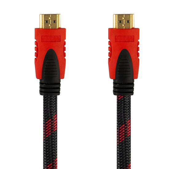 Cabo Mox MO-HD50 - HDMI - 5 Metros - Preto e Vermelho