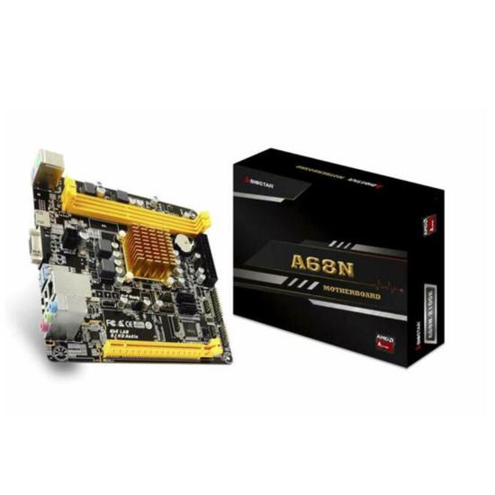 Placa Mãe + Processador Biostar A68N-2100K Itx AMD E1-6010