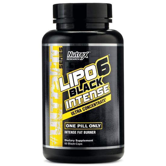 Nutrex Research Lipo 6 Black Intense Fat Burner - 60 ...