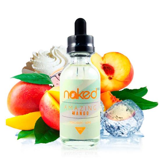 Naked 100 - Amazing Mango Ice 60ML e-Liquid | Premium e 