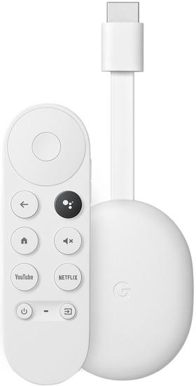 Google Chromecast With Google TV GA01919-US 4K - White (Caixa Feia)