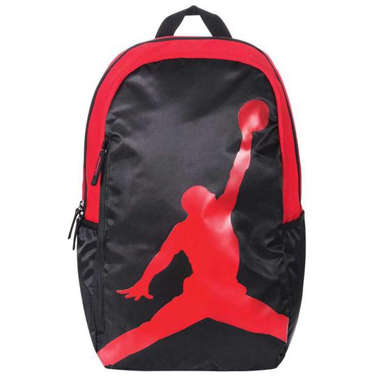 Mochila Jordan Iso Backpack Nike - Preto c/ Vermelho