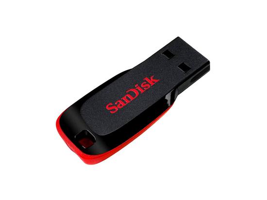 Pendrive Sandisk 32GB Z50 - Mini - Preto e Vermelho
