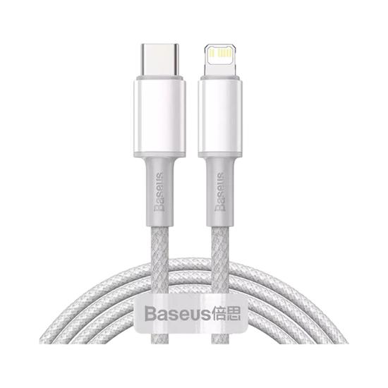 Cable Baseus CATLGD-A02 USB-C A Lightning 2M Blanco