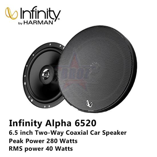 Alto Falante Infinity Alpha 6520 6.5" 280W/40RMS/ 2VIAS