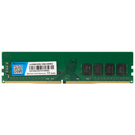 Memoria Ram Macroway Lo-DIMM - 16GB - DDR4 - 2400MHZ - para PC