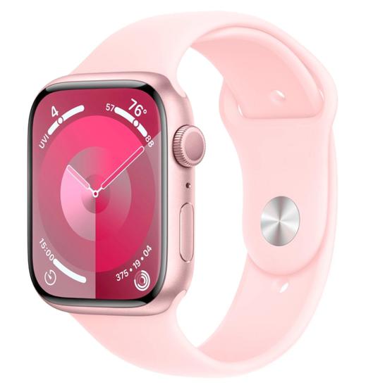 Apple Watch Series 9 GPS/Oximetro 45MM MR9G3LL/A - Pink Al Light Pink SB s/M