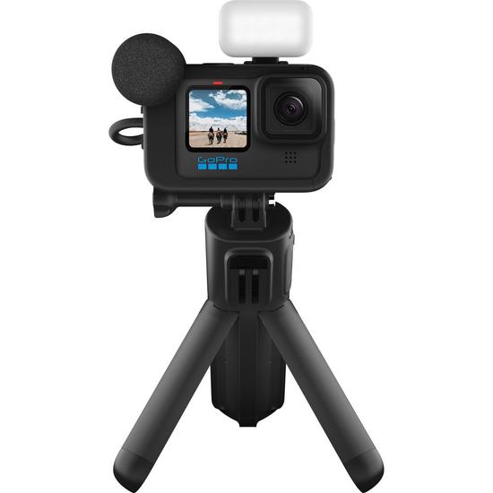 Camera de Acao Gopro Hero 11 Creator Edition CHDFB-111-CN com 27MP / Video 5.3K A 60FPS / 2 Telas / Wi-Fi - Preto