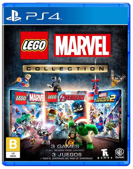 Jogo Lego Marvel Collection 3 Games - PS4