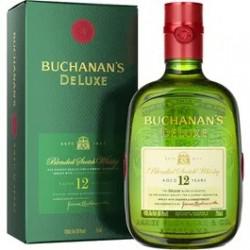 Bebida Whiskey Buchanan s de Luxe 12 Years 1 Litro