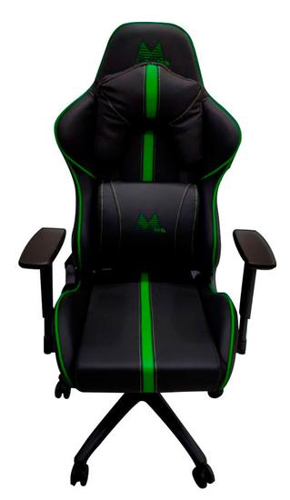 Cadeira Gamer Mtek MK02 (Ajustavel) Preto/Verde