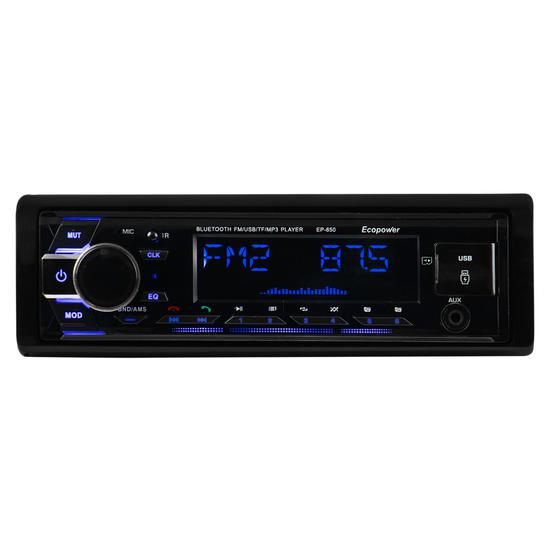 Toca Radio MP3 Ecopower EP-650 - 45W - USB/SD/Aux - Bluetooth - FM