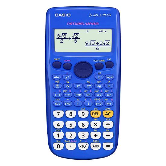 Calculadora Cientifica Casio FX-82LA Plus - Azul