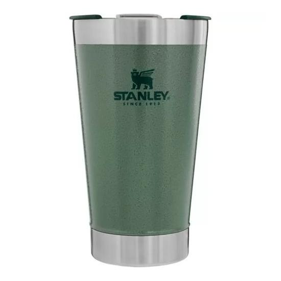 Copo Termico Stanley Classic Beer com Tampa e Abridor 473ML - Verde