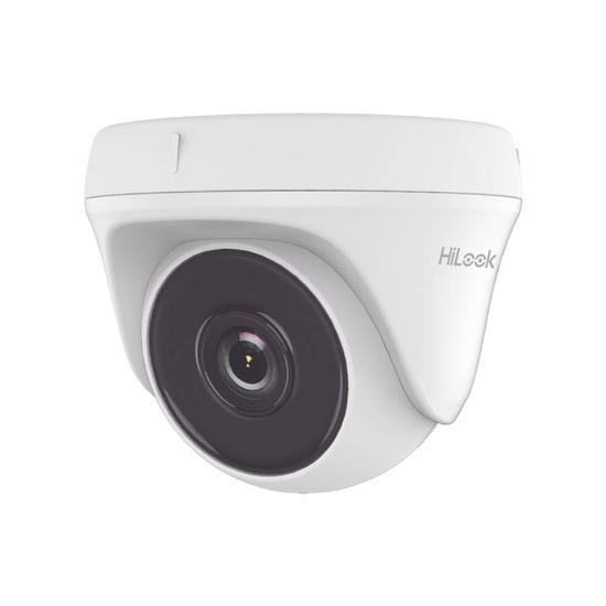 Camera de Vigilancia Hilook Domo Turbo THC-T120-PC 2.8MM 1080P Interno - Branco/Preto