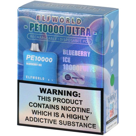 Pod Descartavel Elfworld PE10000 - 10000 Puffs - Blueberry Ice