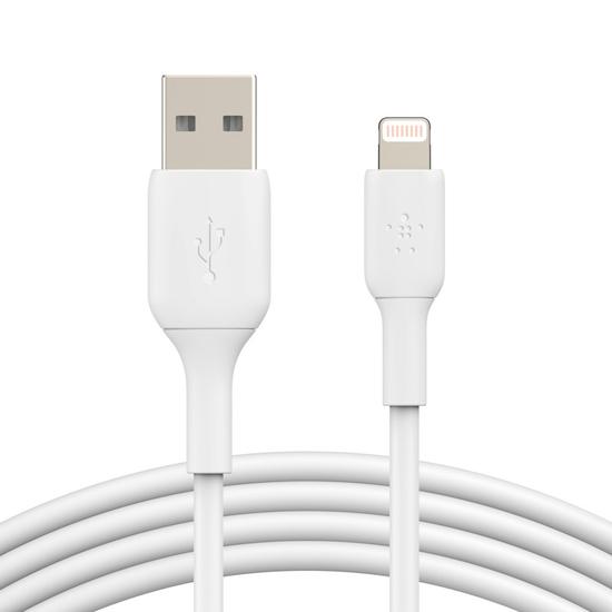 Belkin CAA001BT1MWH Cable Boost Charge Lightning To USB-A 1M White - CAA001BT1MWH