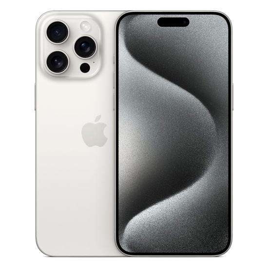 Apple iPhone 15 Pro Max A2849 LL/A 256GB 8GB Ram Esim Tela 6.7" - Titanio Branco (Caixa Danificada)