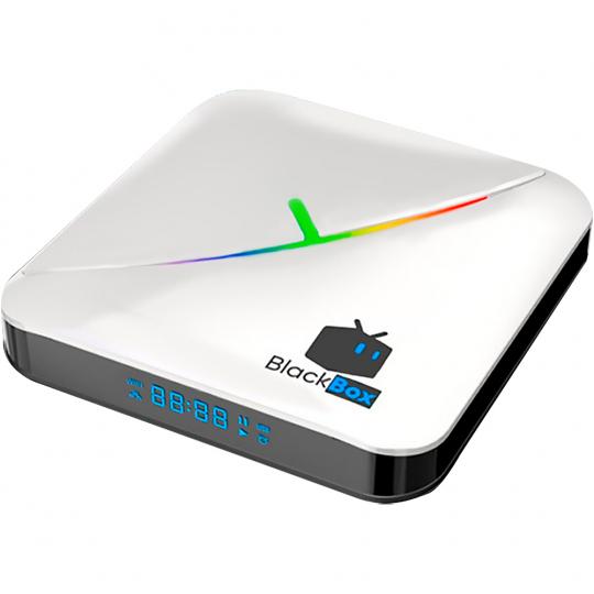 Ant_Tv Box Blackbox 4K Uhd com 2/ 16GB Wi-Fi/ A10/ Bivolt - Branco/ Preto