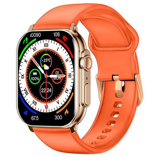 Relogio Smartwatch Imilab Imiki SF1 - Rose Gold / Orange