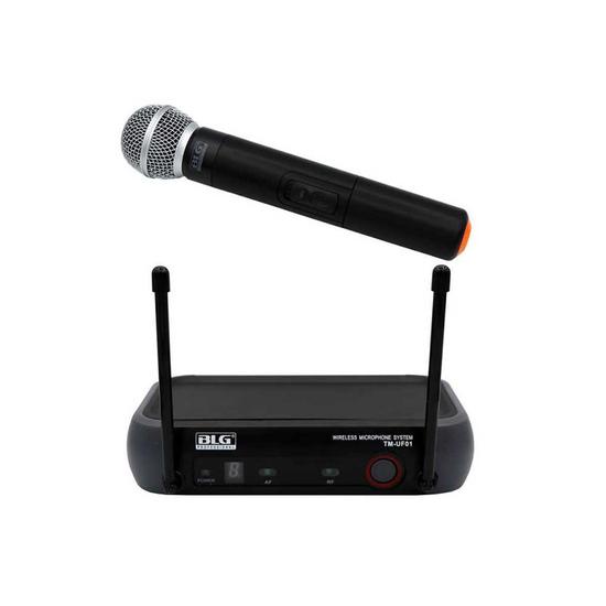 Microfone Sem Fio BLG TM-UF01 - Preto