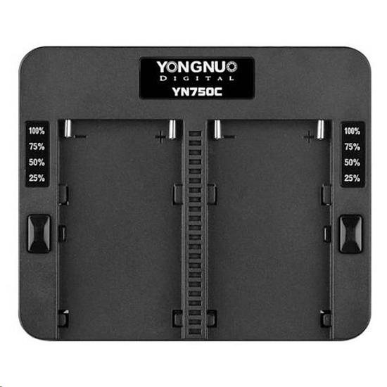 Carregador de Bateria Yongnuo YN750C para Sony Serie L