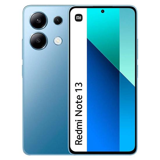 Smartphone Xiaomi Redmi Note 13 (Eu) 6/ 128GB / Tela 6.67 / Cam 108+8+2MP / Android 13 - Ice Blue (Global)