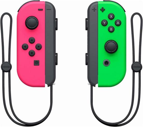 Controle Nintendo Switch Joy-Con (L/R) - Neon Green/Pink