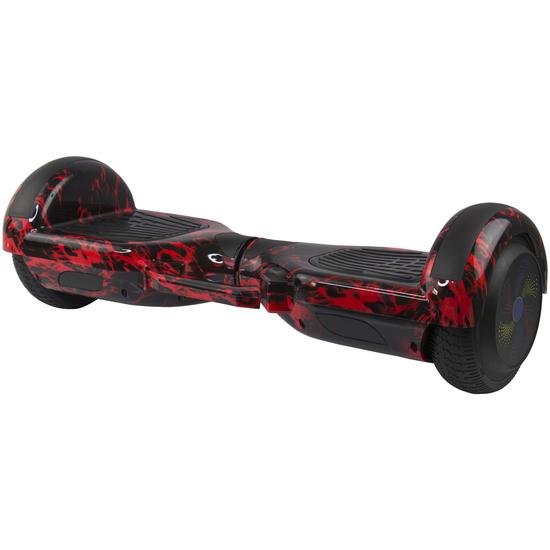 Scooter Eletrico Star Hoverboard - 6.5" - Bluetooth - com Bolsa - Camuflado Vermelho