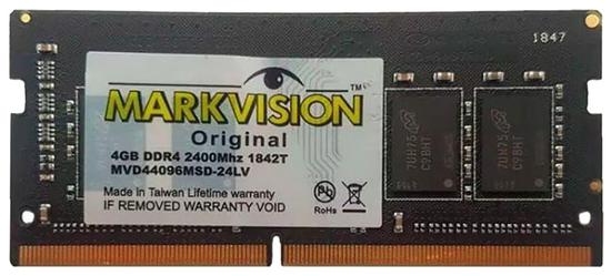 Ant_Memoria para Notebook Markvision 4GB/2400MHZ DDR4 MVD44096MSD-24