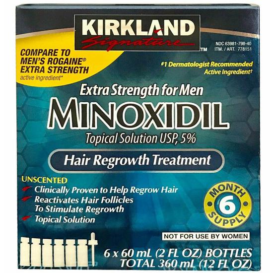 Cabelo Minoxidil Extra Strength For Men 6X60ML na loja ...